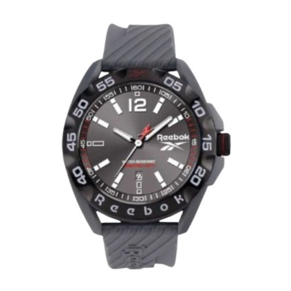Reebok RV-EMB-G3-PAIA-AW Grey Silicone Strap Men Watch